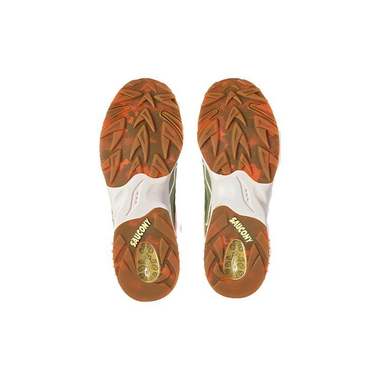 Maybe Tomorrow x Saucony 3D Grid Hurricane Tortoise Унисекс Кроссовки Зеленые S70682-1