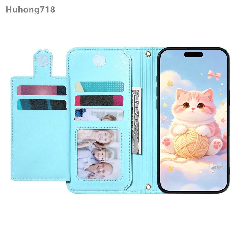Для Redmi A3 A3X A4 A5 A7 K60 Ultra K70 K70E Turbo 4 5 11A 15A Max Pro 4G 5G Чехол-книжка Кожаный с молнией Кошелек для монет Кошелек с множеством слотов для карт