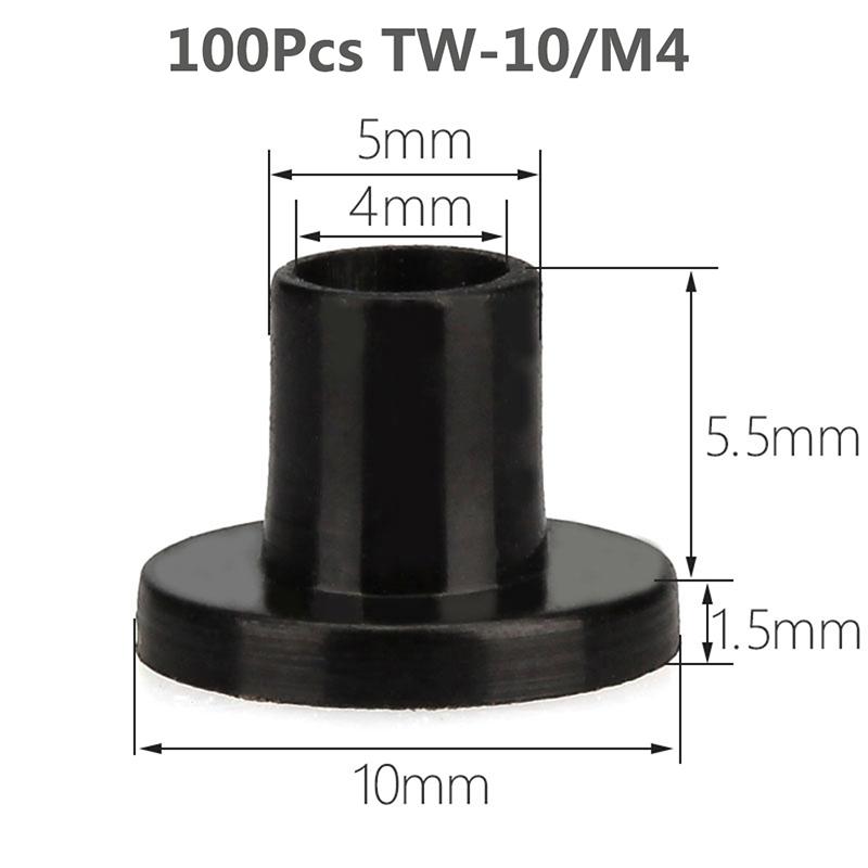 5/10/20/50/100 шт. M3 M4 M5 M6 M8 M10 M12 M14 M16 винт нейлоновая прокладка транзистора шаг T-типа пластиковая шайба изоляционная прокладка