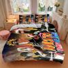 Naruto Team Adventure Print 3Pcs Bedding Setduvet Cover With 2 Bedropillowcase Home Birthday Gift