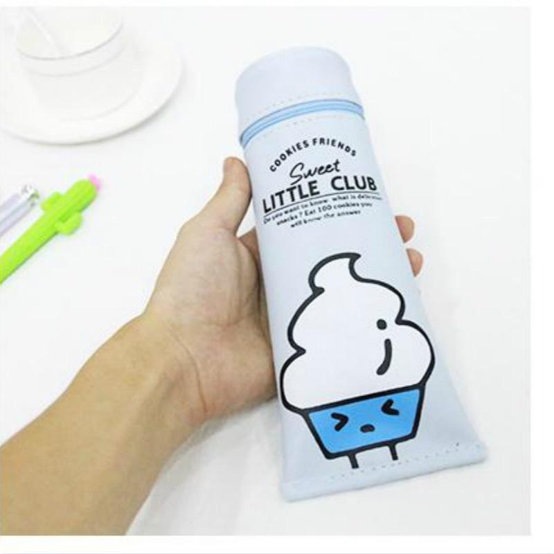 Зубная паста PU водонепроницаемый школьные пеналы канцелярские принадлежности пенал пенал для школы
