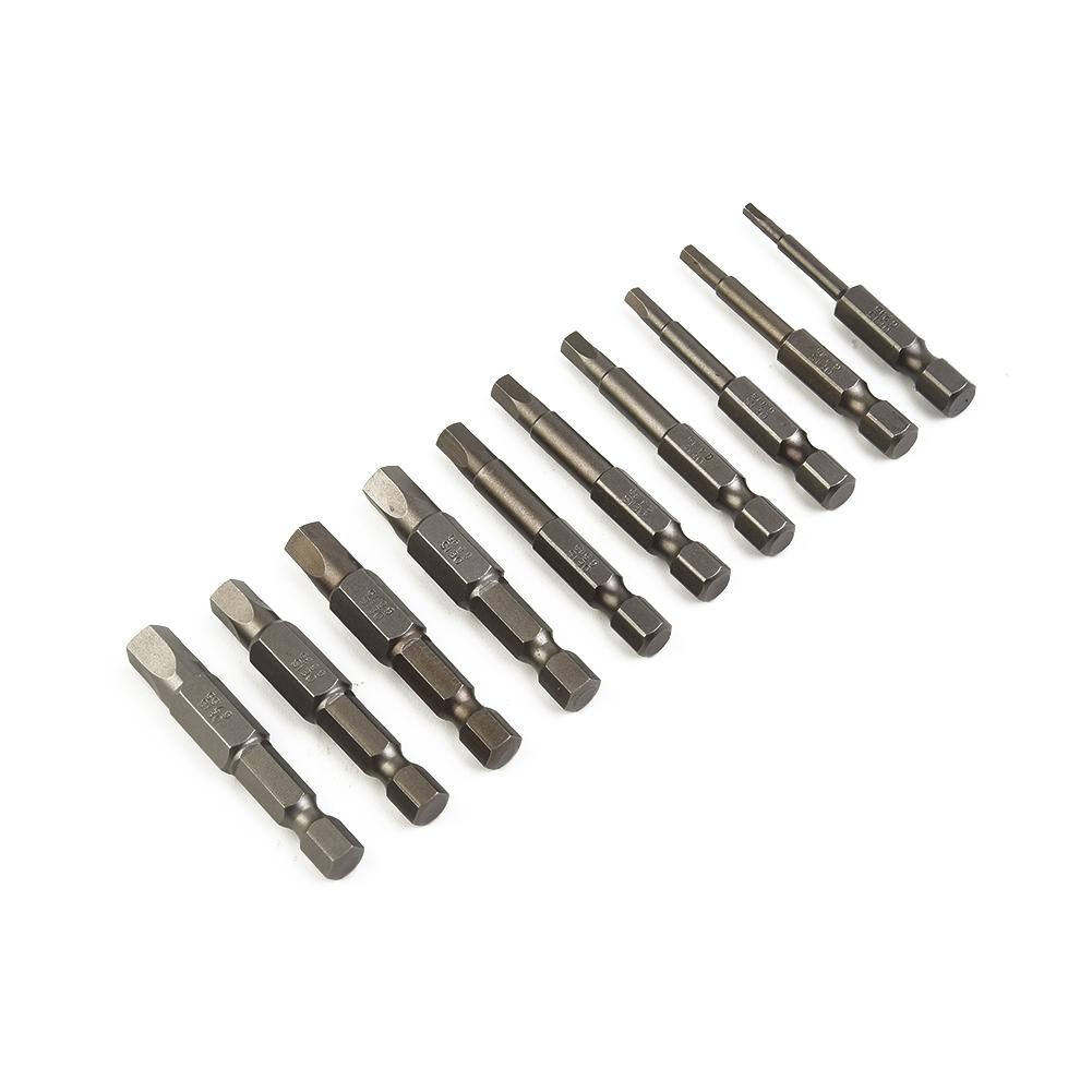 Magnetic Screwdriver Bits Compatible With Electric Screwdrivers