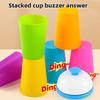 Educational Stacking Cup Game Intellectual Enlightenment Children Puzzle  Family Party Game