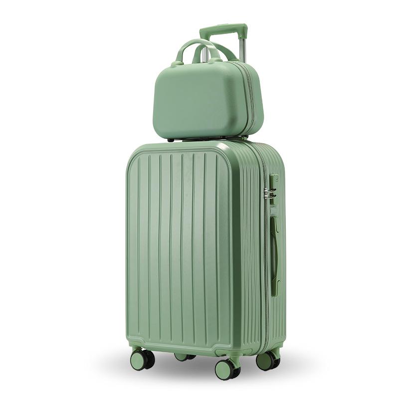 24-Inch Multifunctional Suitcase with Universal Wheels and New Lock System