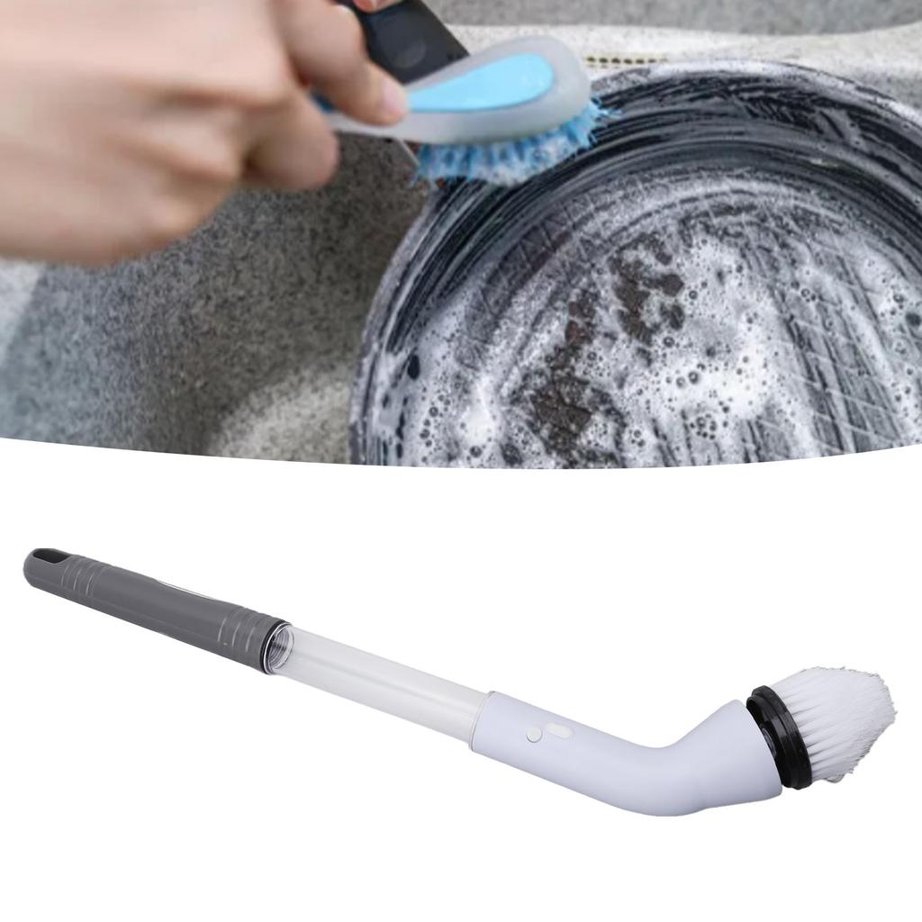 Electric Rotating Scrubber Power Shower Scrubber Multifunctional Cordless Rechargeable Cleaning Brus