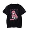 Классическая специальная футболка Bocchi the Rock Gotou Hitori Manga Shirt Anime Comfortable Hip Hop Graphic T Shirts Short Sleeve Tees