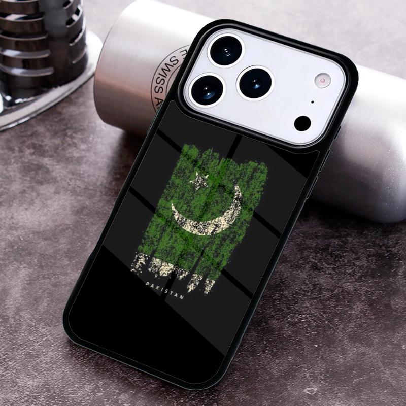 Чехол для телефона с флагом Пакистана для iPhone 17 16 15 Pro Max Air 14 13 12 11 Plus Ударопрочный Capa Чехол