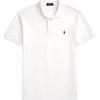Polo FW24 Custom Slim Fit Logo Print Solid Short Sleeve Polo Shirt Men Tops White MNPOKNI1N822982-100