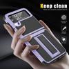 Сверхмощный защитный чехол-подставка для Samsung Galaxy Z Flip 4 5g Flip4 Flip3 Flip 3 Zflip3 Zflip4 противоударная сумка для телефона