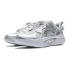 Li Ning Youth Starry Comfortable Shock Absorbing Rebound Casual Shoes Kids Shoes Silver Gray YKCT148-5