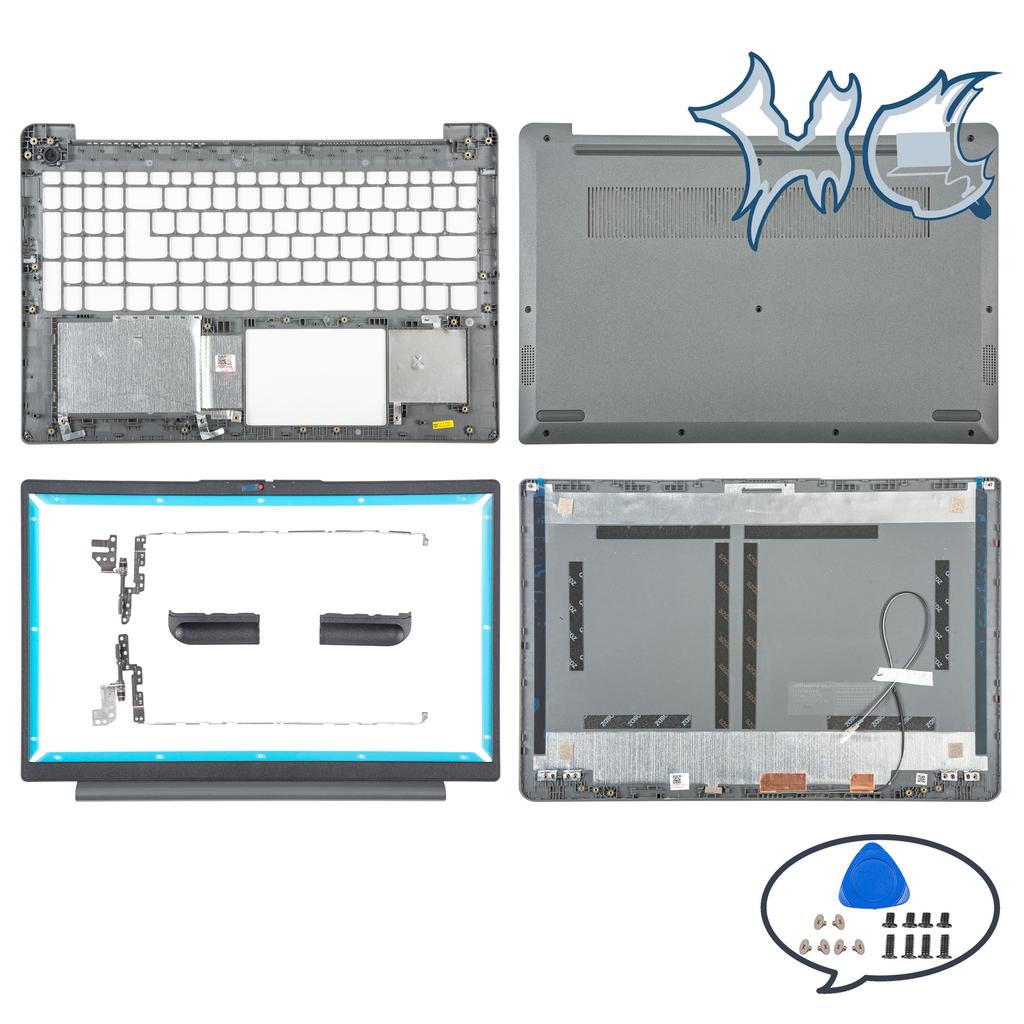 New For IdeaPad 3 15ITL6 15ADA6 15ALC6 2021 Plastic LCD Back Cover/Front Bezel/keyboard/Palmrest/Hinges/Bottom Case HS560 15.6in