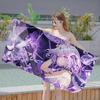Игровой Castorice H-Honkai Микрофибровое пляжное полотенце Впитывающее Быстросохнущее Мягкое для йоги плавания курорта альпинизма