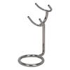 Shaver Holder Stainless Steel Shaving Brush Stand Black Holder Stand for Enhanced Ventilation