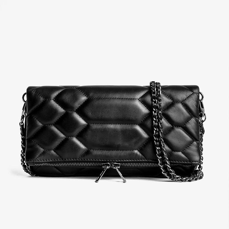 Мини сумка через плечо Pu Designer с карманом на молнии для повседневных прогулок