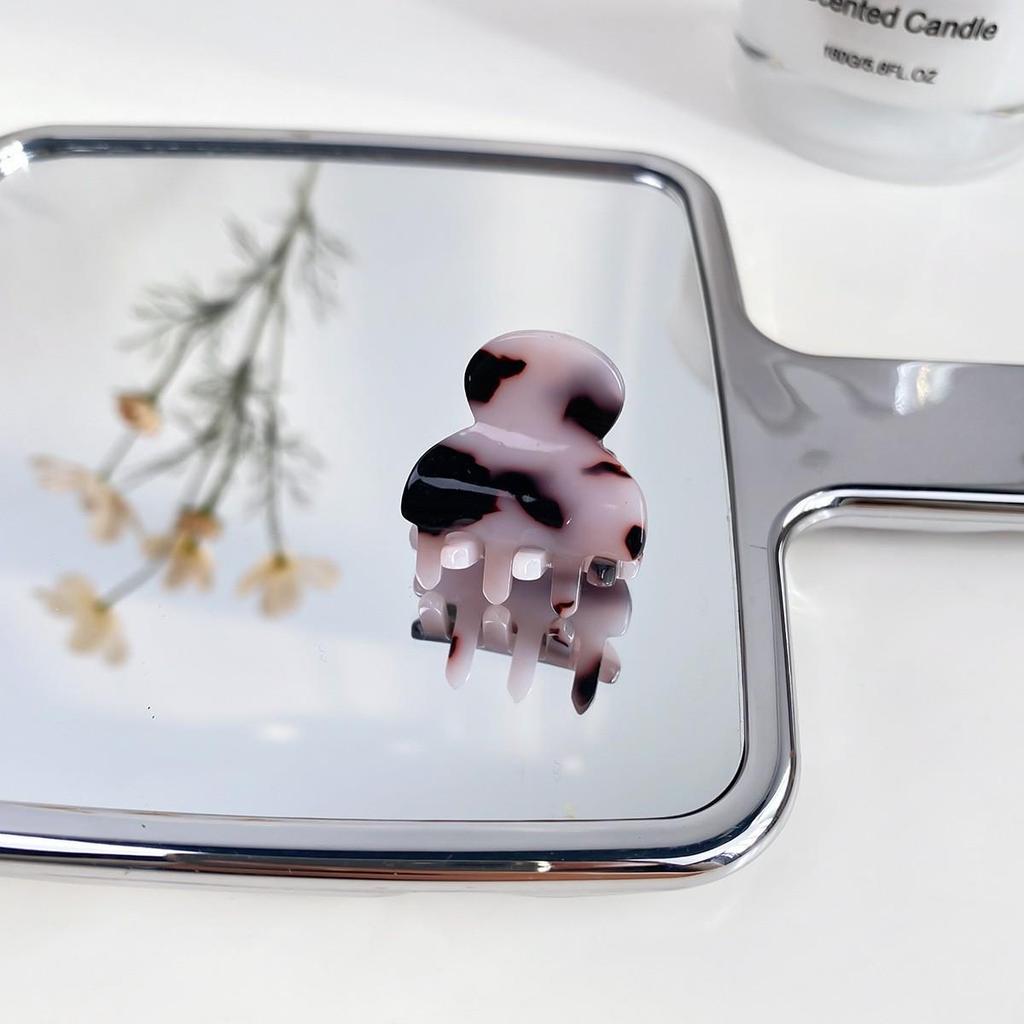 Корейская мини-заколка-краб с дофамином: Милые аксессуары для волос для женщин и детей