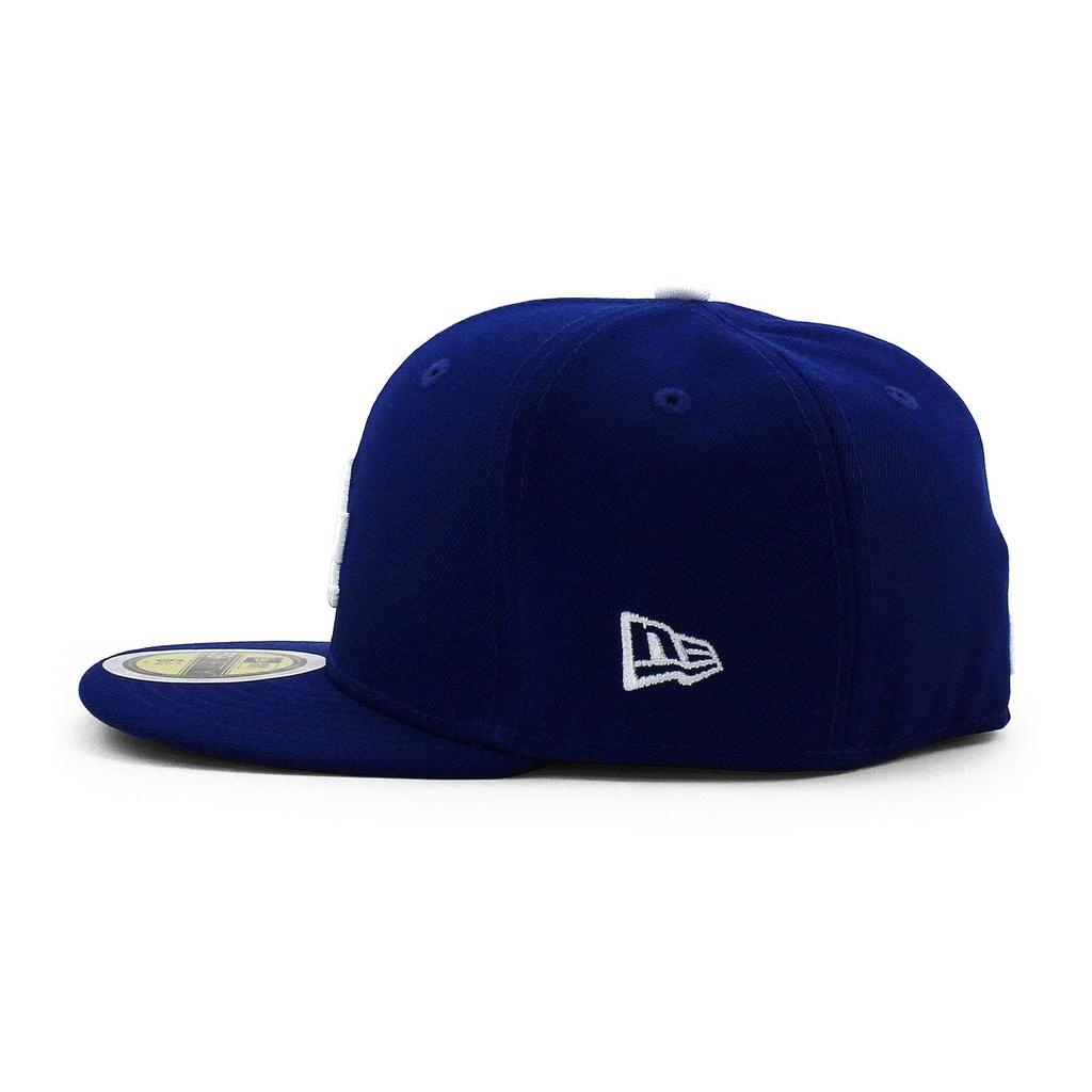 New Era 59FIFTY Los Angeles Dodgers Детская Бейсболка MLB Authentic LA Dodgers Размер Детский На Поле (5950) 6-3/8 [Б/У]