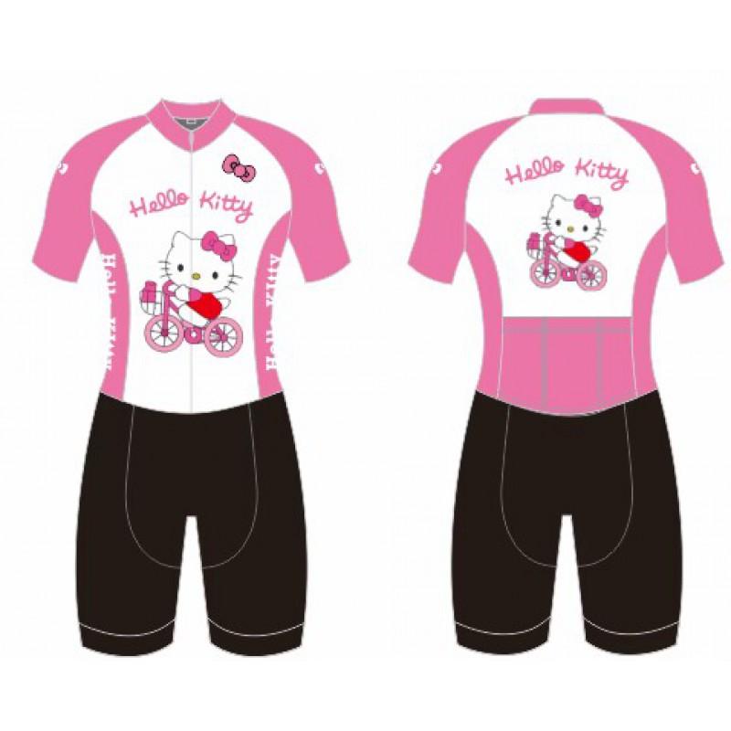Unisex Cycling Jersey Short Sleeve Triathlon Suit Breathable Running Skating Sportwear Kids Adults
