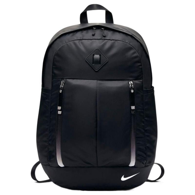 Nike Рюкзак полиэстеровый обычный унисекс черный повседневный BA5241-010