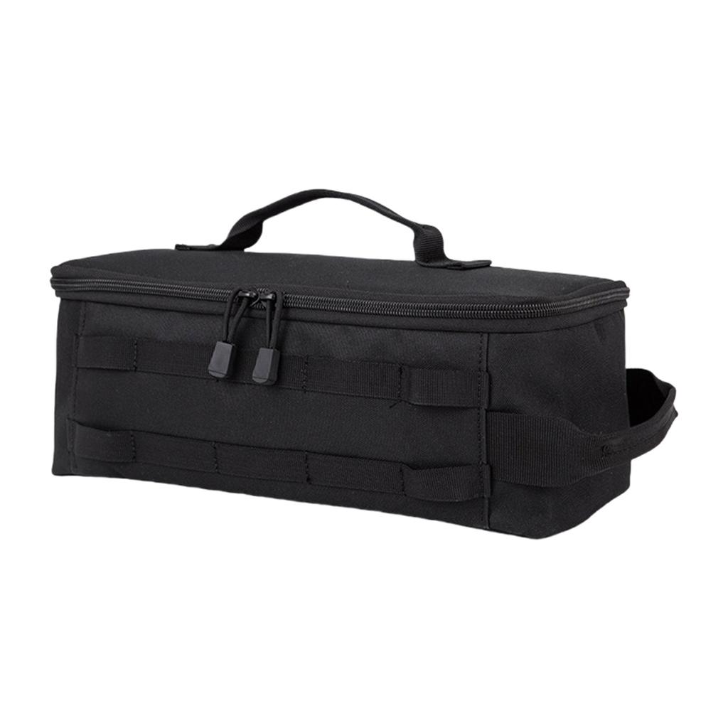 Portable Camping Cookware Bag Outdoor Carrying Picnic Tableware Organizers Large Capacity Utensils Storage Bag Enduring