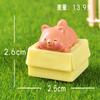   4Pcs/set Cartoon Animal Miniatures Diy Resin Ornament Fairy Garden Decoration Moss Terrarium Micro Landscape  