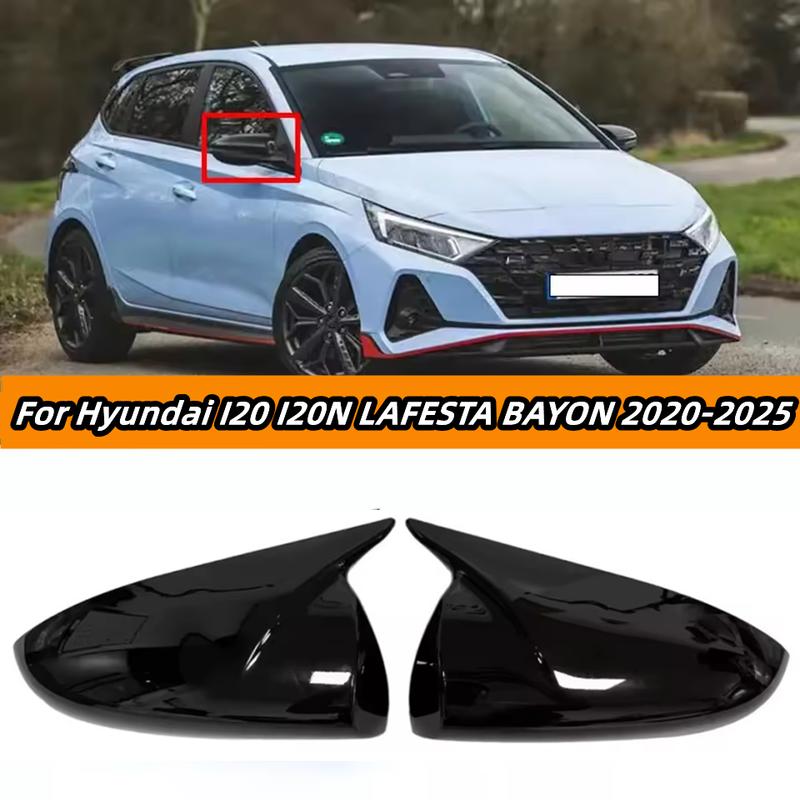 Для Hyundai I20 I20N LAFESTA BAYON -2025 Накладка на зеркало заднего вида Колпачки боковых зеркал Отделка накладки зеркала заднего вида Автоаксессуары