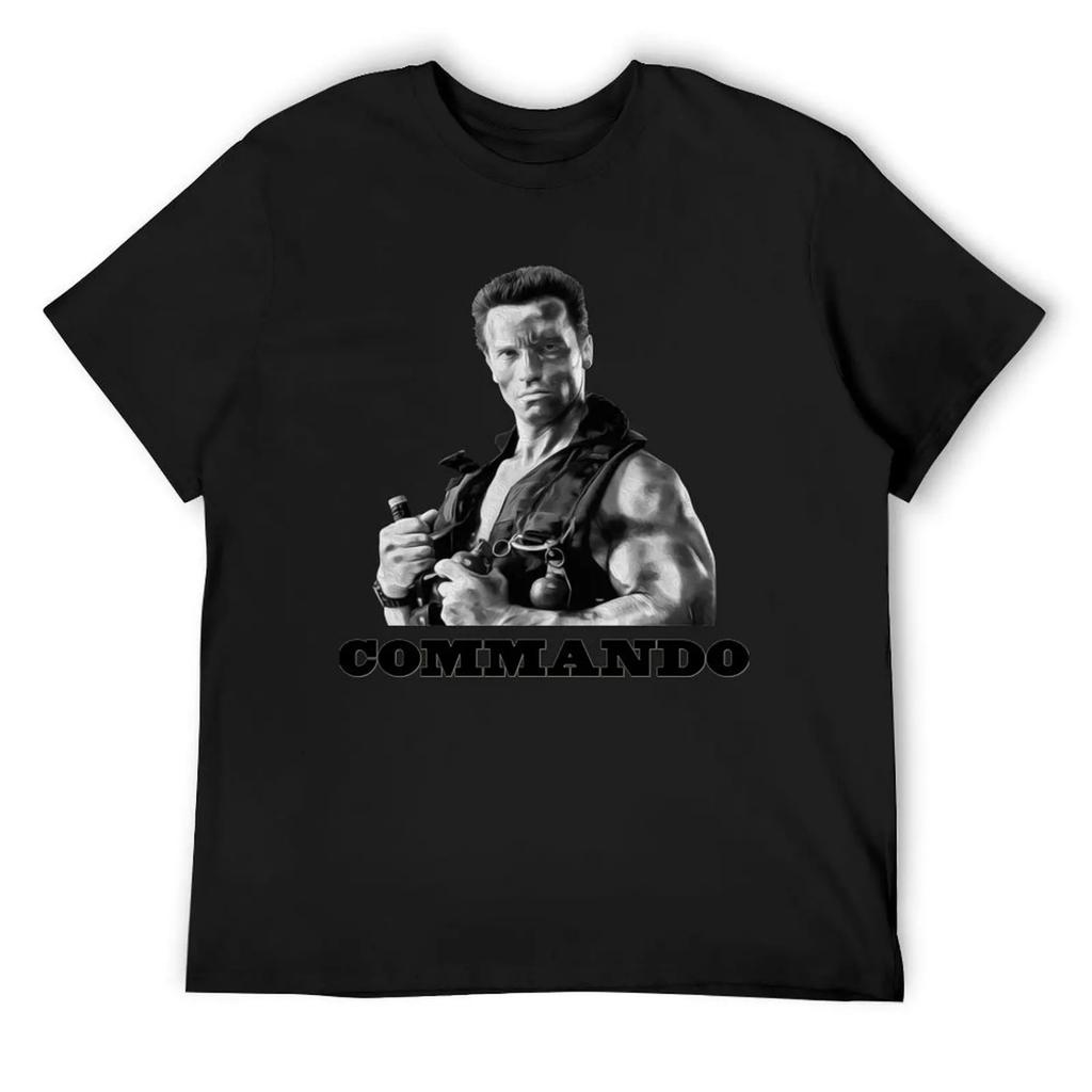 Commando T-Shirt anime stuff sweat Men's t-shirts