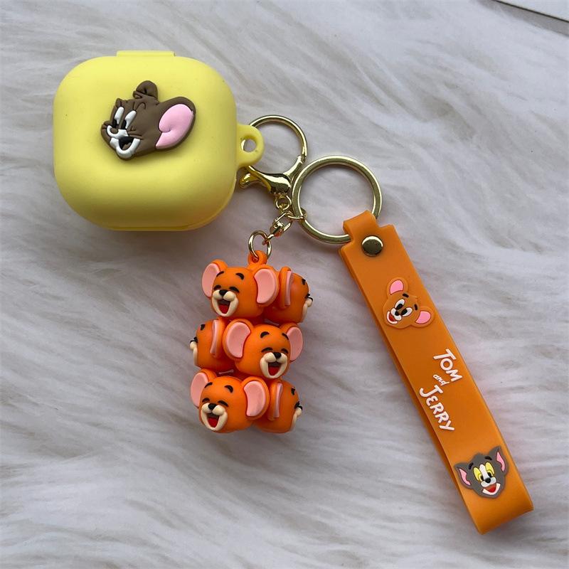 For Samsung Galaxy buds1/1pro Bluetooth Headset Case Couple Cartoon Silicone Soft Case