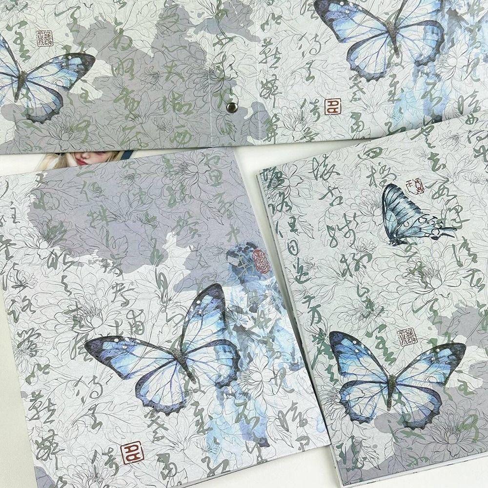 Фотоальбом серии «Бабочки» А5 Коллекция фотокарточек Книги INS Альбом с отрывными листами Подарочный