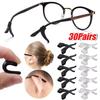 Anti-slip Silicone Ear Grip Glasses Leg Soft Sunglasses Anti Fall Stopper Bracket Fastener Eyeglasses Retainer Holders Accessory