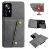Винтажный кожаный держатель для карт, чехол-кошелек на телефон для Xiaomi 12T Pro, 12 Pro, 12X, Mi 12 Lite, с карманами для карт, двойная кнопка-защелка, флип-кошелек