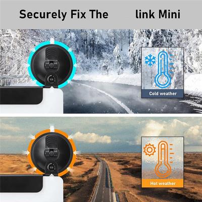 Для крепления Starlink Mini на присоске в автомобиле, Может крепиться к люку автомобиля, Заднему стеклу, Лобовому стеклу