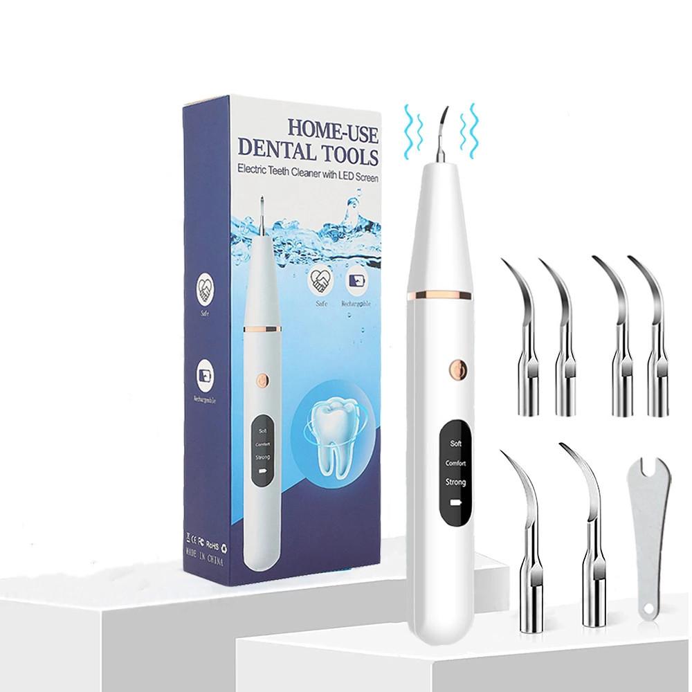 Ультразвуковой зубной скалер для зубов, средство для удаления пятен зубного камня, электрический звуковой очиститель зубов, удаление зубного камня