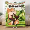 Adventures Hamster Flannel Blanket Super Soft Warm Cozy Blanket for Sofa Bed Office Travel All‑Season Home Decor Gift