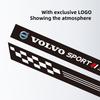 fhsxa1 2Pcs Car Stickers Side PU Sports Decal Stickers Accessories For Volvo Rdesign Polestar AWD V50 S60 XC60 S40 XC40 XC90 V60 S80