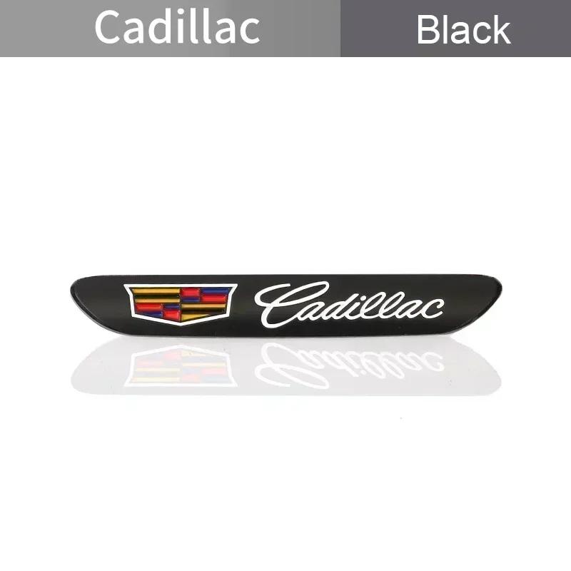 Alloy Car Fender Side Emblem Stickers Rear Trunk Badge for Cadillac ATS BLS CT4 CT5 CT6 CTS ESCALADE EXT SLS STS XT4 XT5 XT6 XTS