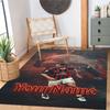 Ac Milan Personalized Text Area Rug Design for Living Rooms Balcony Playrooms Dining Room Anti-slip Rug Office home decor Best for Christmas