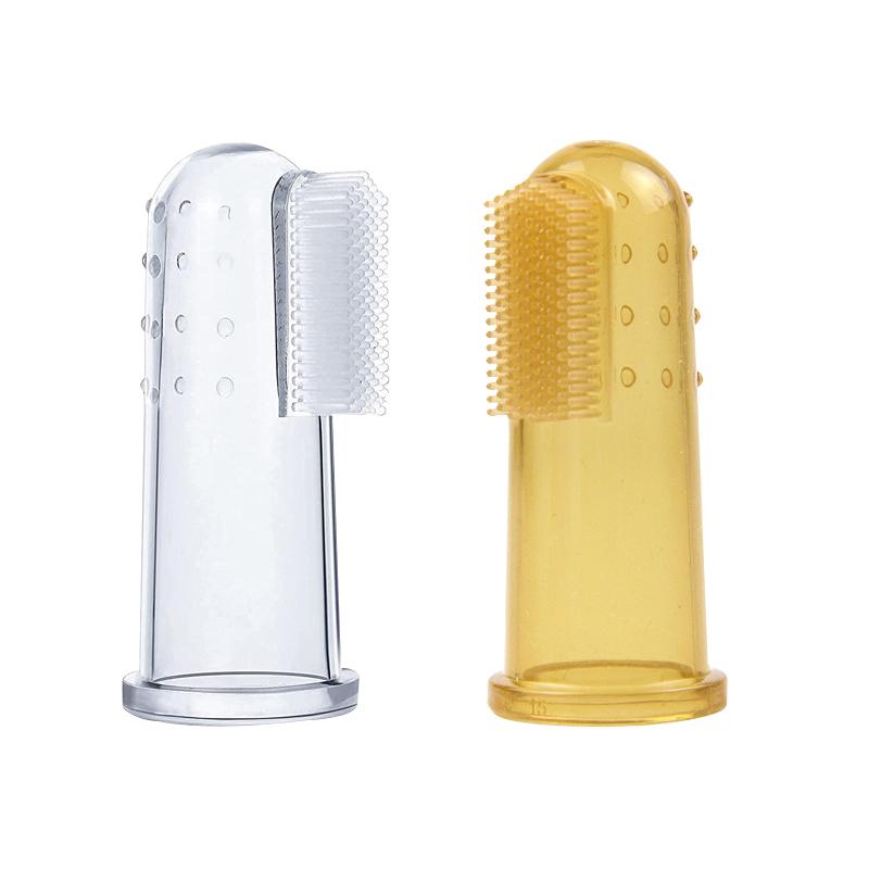 Finger Baby Brush Teeth Silicone Toothbrush Cover Oem Finger Toothbrush for Baby