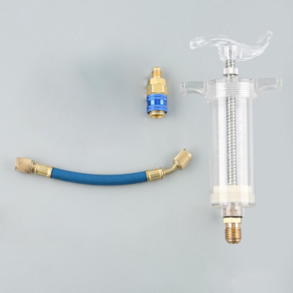 Пробоотборник Инжектор 30 мл 1 унция С Адаптером Быстроразъемного Соединения Низкого Давления Аксессуар Новый