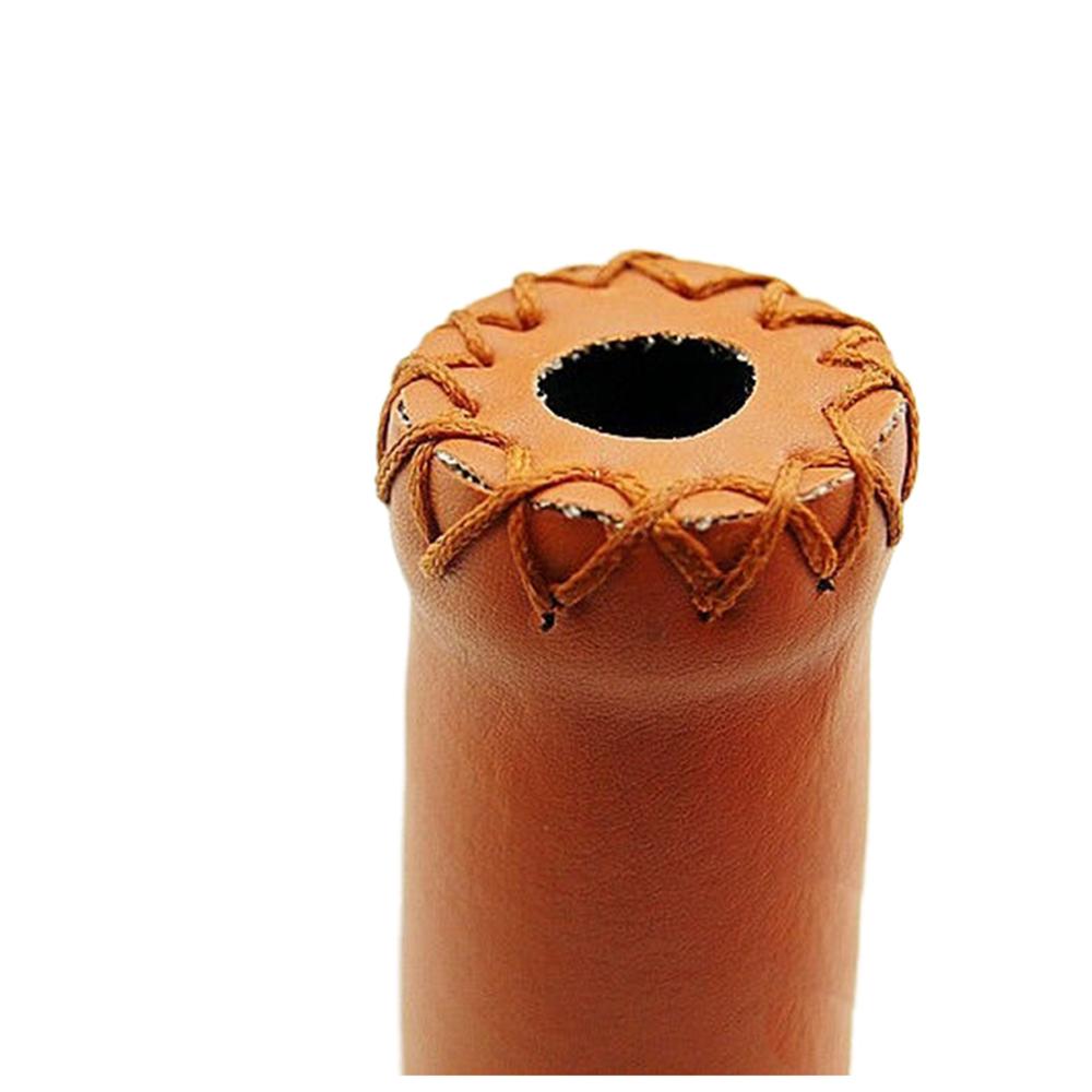 Cover Leather Bicycle Grips Retro Cycling Grip Vintage Bicycle Grips Bicycle Handlebar Grips