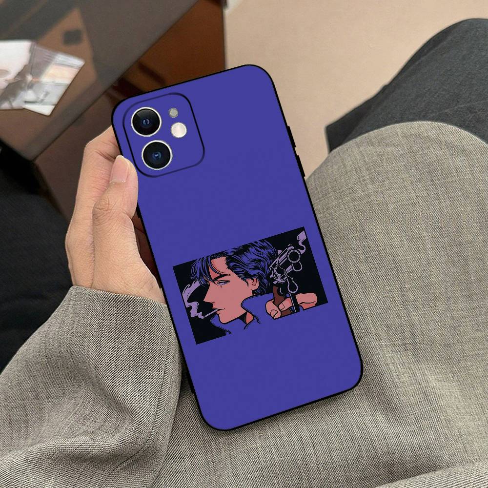 City Hunter Phone Case Black Phone Case For IPhone 17/16/15/13/14 Pro Max/ 11Plus/X/Xr/Xs Max 13mini