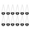 1 Set Pirate Eye Patch Felt One Eye Skeleton Elements Costume Matching Supply Blinder Blindfold Toy for Household Kindergarten