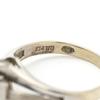 NON BRAND - Emerald ringRing ring K14WG/Emerald #11(JP Size) Array