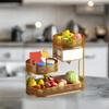 3 Layer Fruit Basket Holder Countertop Vegetable Bowl Storage for Snack