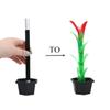 Crazy Magic Wand Toy to Flower Sets Easy Magician Tricks Fire Street Stage Performance for Kids Adult Props Funny Gifts