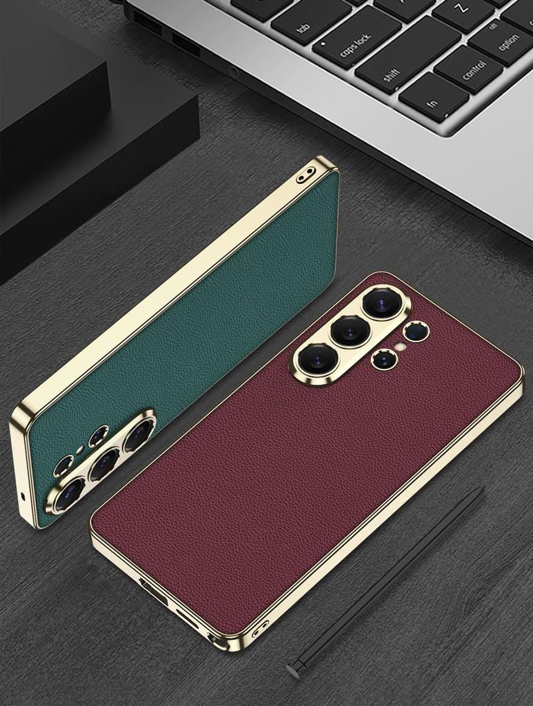 Samsung S25 Ultra Гальванизированный Премиальный Защитный Чехол для Телефона