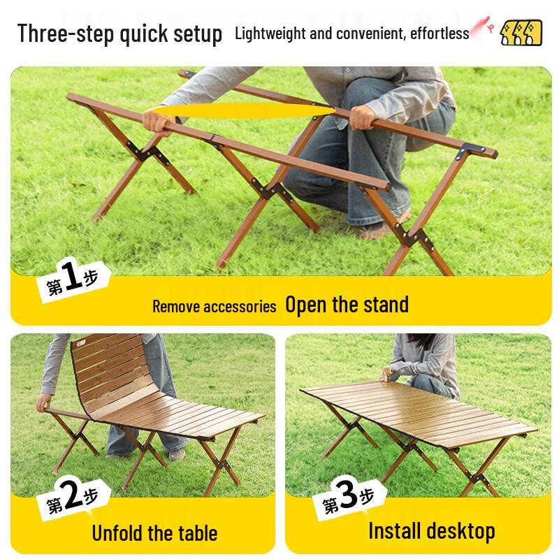 Explorer Outdoor Portable Folding Table & Chair Set
