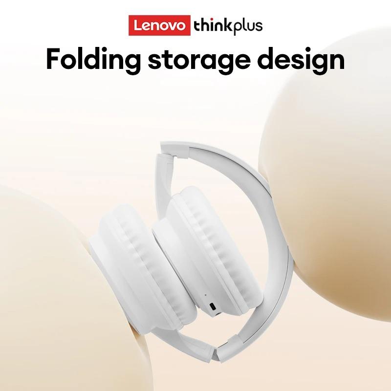 НОВЫЕ беспроводные наушники Lenovo TH11, накладные Bluetooth-наушники, HIFI стерео музыка, игровые, с шумоподавлением, 24 часа работы