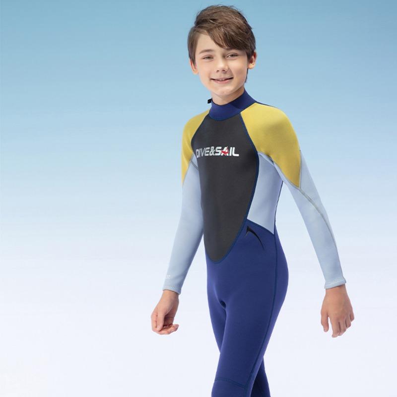 2,5 мм неопреновый гидрокостюм, купальник для подростков, гидрокостюмы для серфинга, костюм для подводного плавания