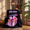 SAJA BOYS Custom Flannel Blankets Soft Warm Cozy Throws for Home Decor Holiday Gifts