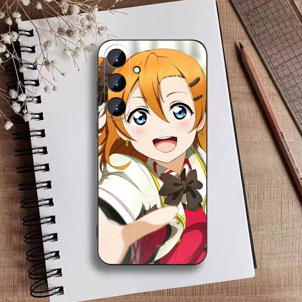 Kousaka Honoka-Love Live Phone Case For Samsung Galaxy A73,A21s,A22,A31,A52,A53,A71,A41Soft Black Shell